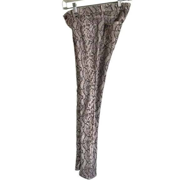 Mother The Looker Jeans in Natural Born Charmer Rattlesnake Size 25 - Picture 4 of 15